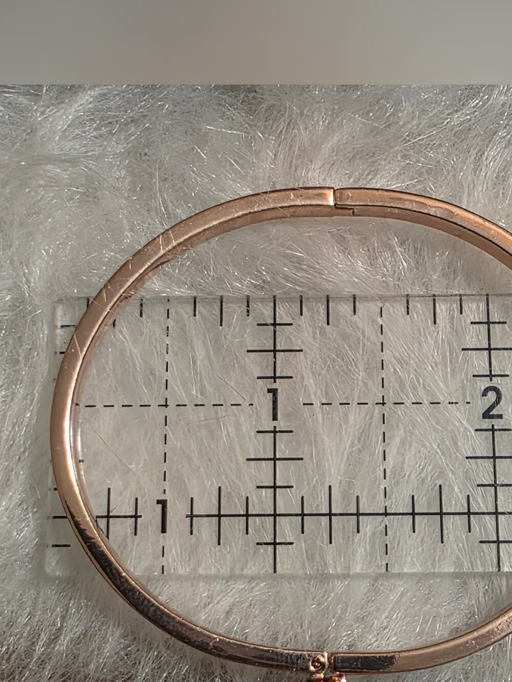 kate spade Rose Gold Spade Hinged Bracelet - Picture 3 of 7
